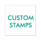 Custom Personalized 1.5" x 1.5" Self-inking Stamp