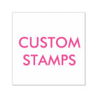 Custom Personalized 1.5" x 1.5" Self-inking Stamp
