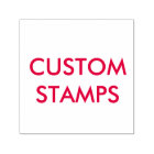 Custom Personalized 1.5" x 1.5" Self-inking Stamp