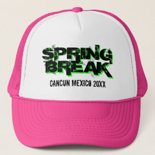 Custom personalized 2021 Spring Break party Trucker Hat