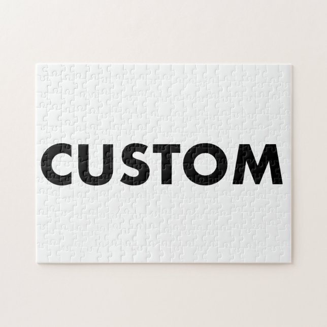 Custom Personalized 252 Piece 11" x 14" Landscape Jigsaw Puzzle (Horizontal)