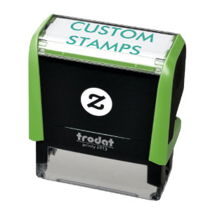 Custom Personalized 2.15 x 0.78" Self-inking Stamp