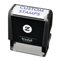 Custom Personalized 2.15 x 0.78" Self-inking Stamp