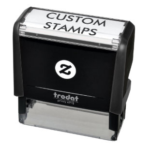 Custom Personalized 2.65" x 0.9" Self-inking Stamp