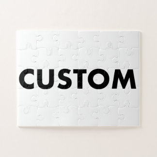 Custom Personalized 30 Piece 11" x 14" Landscape Jigsaw Puzzle