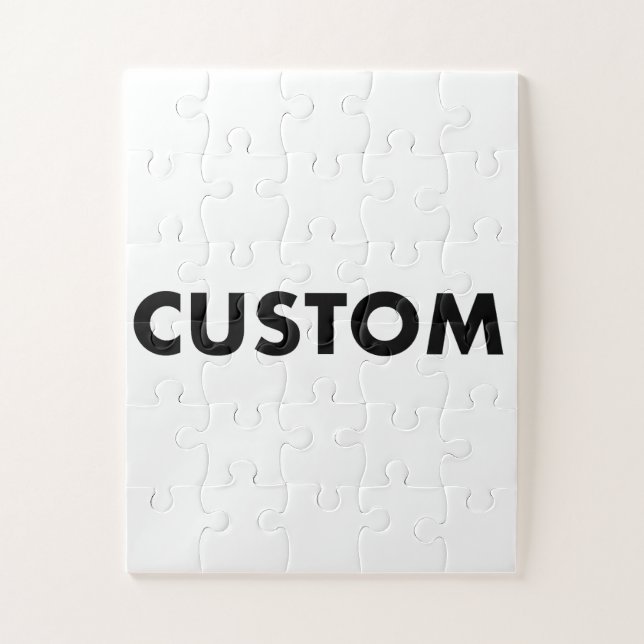 Custom Personalized 30 Piece 14" x 11" Portrait Jigsaw Puzzle (Vertical)