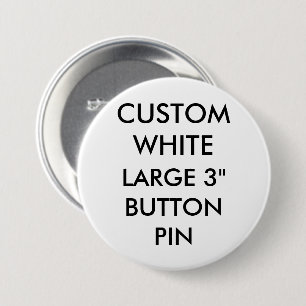 Custom Personalized 3" Large Button Pin Badge