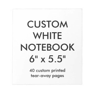 Custom Personalized 40 Tear-Away Page Notepad