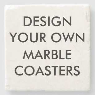 Custom Personalized 4" Marble Stone Coaster