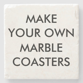Custom Personalized 4" Marble Stone Coaster