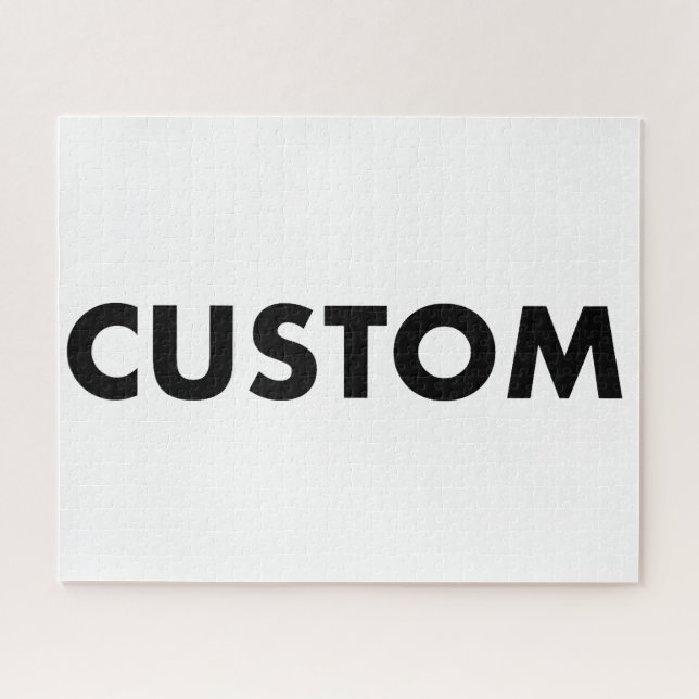 Custom Personalized 520 Piece 16" x 20" Landscape Jigsaw Puzzle (Horizontal)