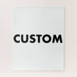 Custom Personalized 520 Piece 20" x 16" Portrait Jigsaw Puzzle<br><div class="desc">Make, design, create your own custom Jigsaw Puzzle (520 Piece) 20" x 16", portrait orientated. Gift box included with custom jigsaw design printed on top. Personalized jigsaw puzzle for birthday, Christmas gifts, and for friends and family who would love a personalised jigsaw puzzle of a photograph or picture that really...</div>
