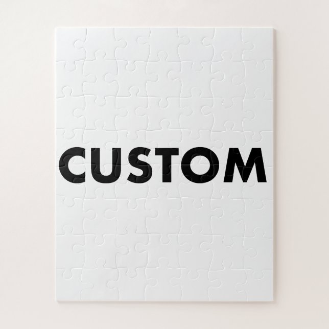 Custom Personalized 56 Piece 20" x 16" Portrait Jigsaw Puzzle (Vertical)