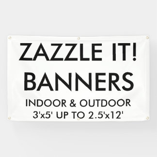Custom Personalized 5'x3' Banner Blank Template