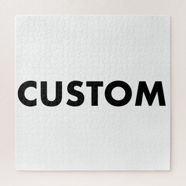 Custom Personalized 676 Piece 20" Square Jigsaw Puzzle (Vertical)