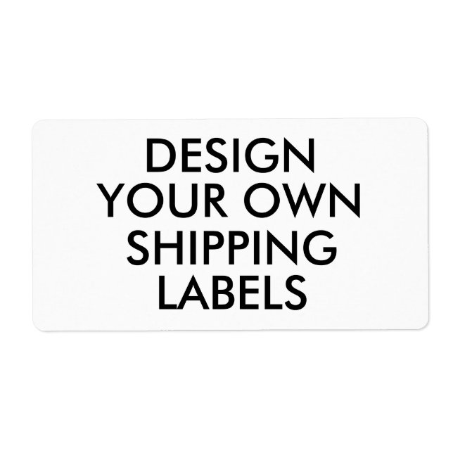 Custom Personalized 6973 Shipping Labels (Front)