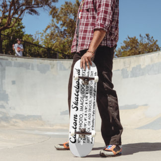 Custom Personalized 7.75" Skateboard Deck