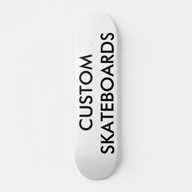 Custom Personalized 7¾" Comp Skateboard Deck (Front)