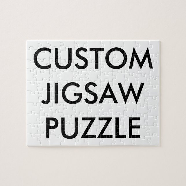 Custom Personalized 8"x10' Jigsaw Puzzle Blank (Horizontal)