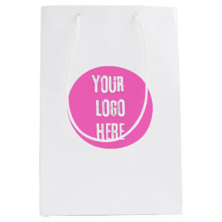 Custom Personalized Add Your Logo Here – Personali Medium Gift Bag