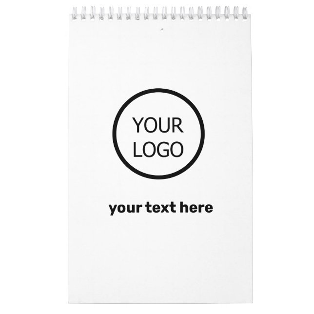 Custom personalized add your photo logo here  cale calendar (Cover)