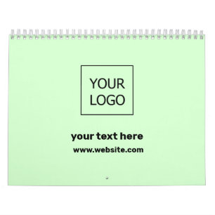 Custom personalized add your photo logo here  cale calendar