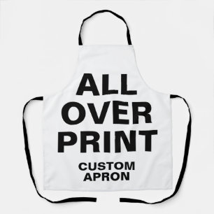 Custom Personalized All Over Print Apron