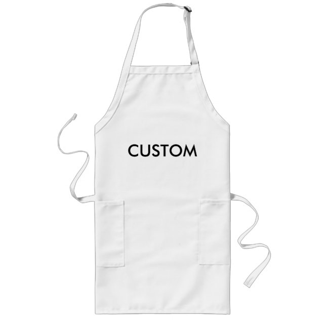 Custom Personalized Apron Blank Template (Front)