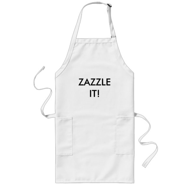 Custom Personalized Apron Blank Template (Front)