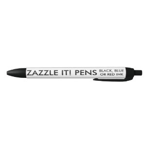 Custom Personalized Ballpoint Pens Blank Template