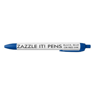 Custom Personalized Ballpoint Pens Blank Template