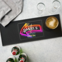 Custom Personalized Bar Runner