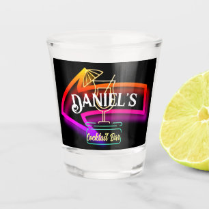 Custom Personalized Bartender Gift Shot Glass