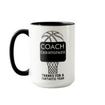 Custom Personalized Basketball Coach Gifts
