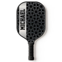 Custom Personalized Black and Silver