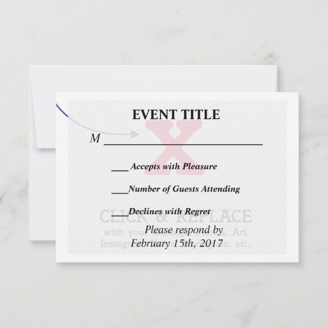 Custom Personalized Blank Template (Front)