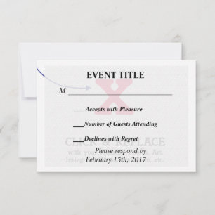 Custom Personalized Blank Template