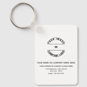 Custom Personalized Blank Template 1.6" x 2.25" Keychain
