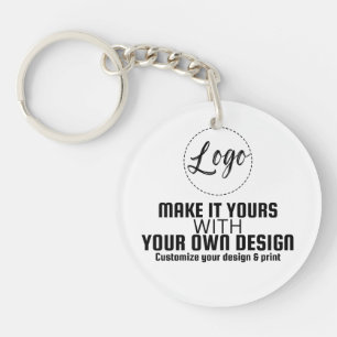 Custom Personalized Blank Template Keychain