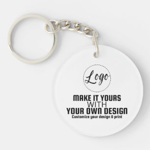Custom Personalized Blank Template Keychain