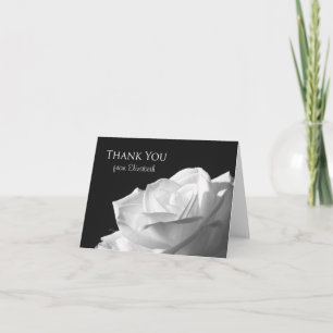 Custom Personalized Blank Thank You Note Card