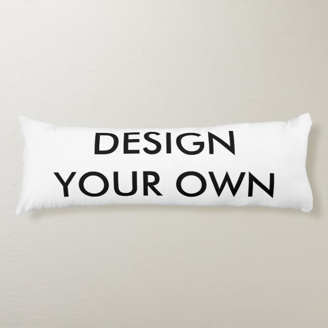 Custom Personalized Body Pillow Blank Template (Front)