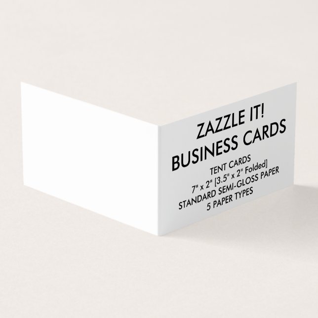 Custom Personalized Book Folded Business Cards (Outside)