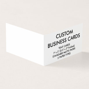 Custom Personalized Book Folded Business Cards