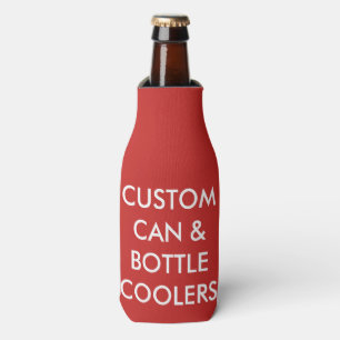 Custom Personalized Bottle Cooler Blank Template