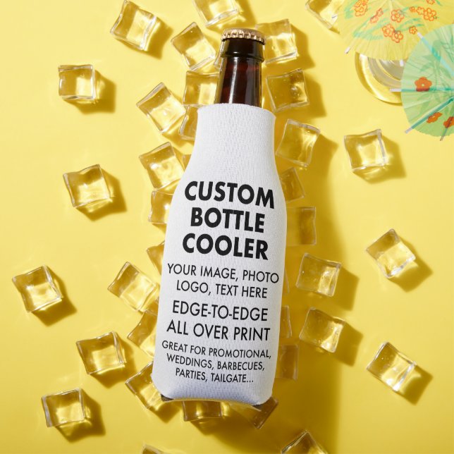 Custom Personalized Bottle Cooler Sleeve 12 oz. (In Situ Summer)