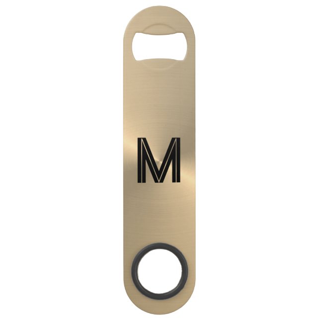 Custom Personalized Bottle Opener Keyring Bar Key (Front)