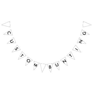 Custom Personalized Bunting Banner Triangle