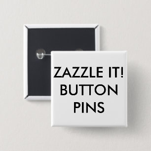 Custom Personalized Button Pin Badge Blank