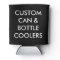 Custom Personalized Can Cooler Blank Template